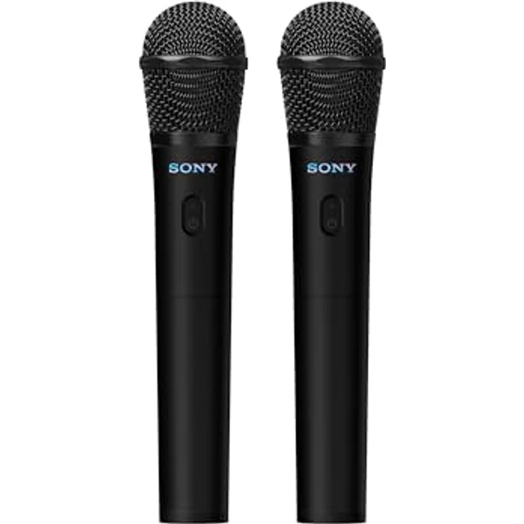 Sony ULTMIC1 Kabelloses Mikrofonset mit 2 Mikrofonen, erweiterte Rauschunterdrückung, 20 Stunden Akku, Duettunterstützung, stoßfest - Schwarz – Bild 1