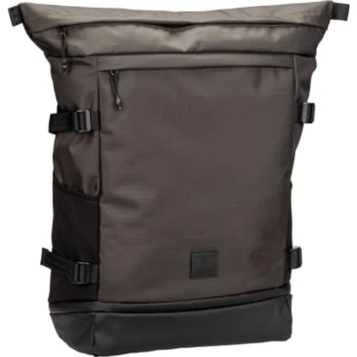 Strellson Rucksack New Ham Sebastian LVZ, geräumiges Hauptfach für A4-Ordner, ergonomische Tragegurte, strapazierfähiges Nylon, One Size