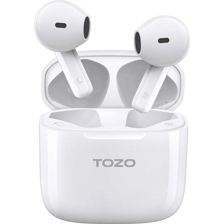 Tozo Earbuds TWS A3 White (ANC, 5 h, Kabellos), Kopfhörer - Weiss