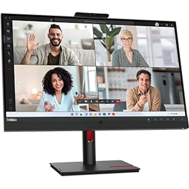 Lenovo ThinkVision T27hv-30, 27" QHD LED-Monitor (2560 x 1440), IPS, 300 cd/m², 4 ms, HDMI, DisplayPort, USB-C, Lautsprecher, Raven Black – Bild 1