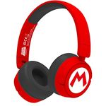OTL Technologies SM1016 Super Mario Kabellose Kinder-Kopfhörer, Rot