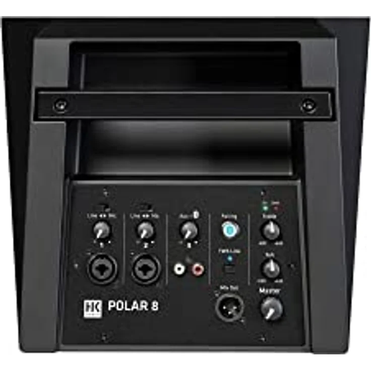HK Audio Polar 8, Passiver PA Lautsprecher mit 1200 W und innovativer DSP-Technologie, Schwarz – Bild 3
