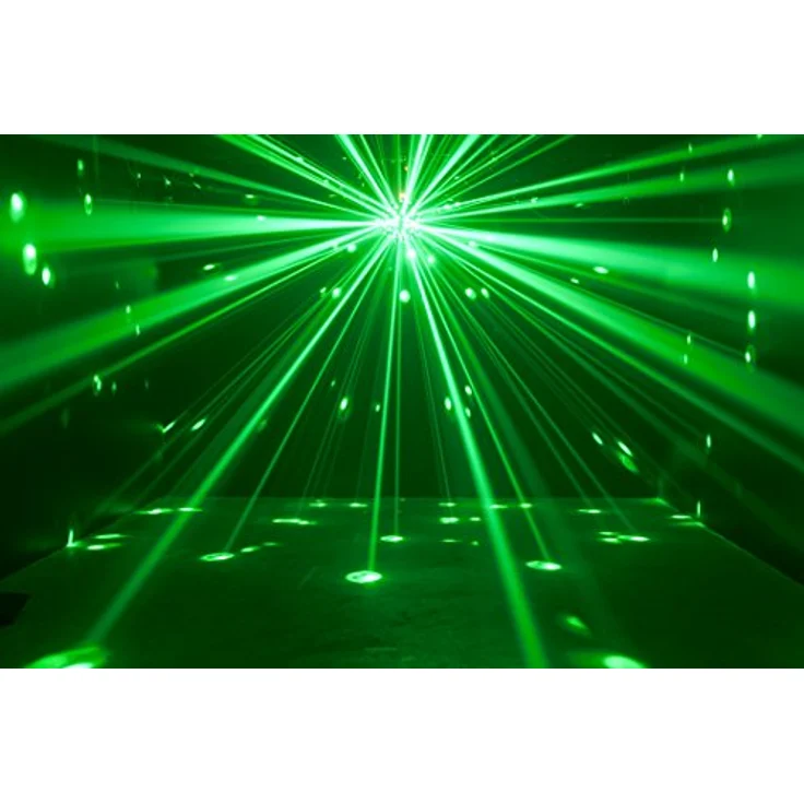 American DJ Starburst Spiegelkugeleffekt mit 5x15W RGBW Yellow Pink LED – Bild 3