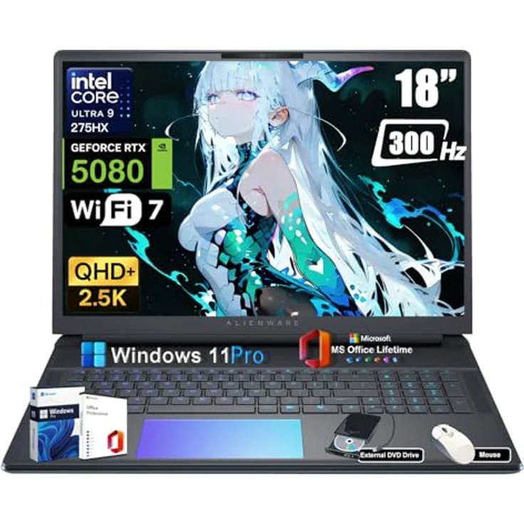 Dell Pro Max 14 U7-265H, 14" FHD+, 16GB RAM, 512GB SSD, NVIDIA RTX PRO 500, WLAN, Backlit Keyboard, Windows 11 Pro, 3 Jahre Basic Onsite Service – Bild 1