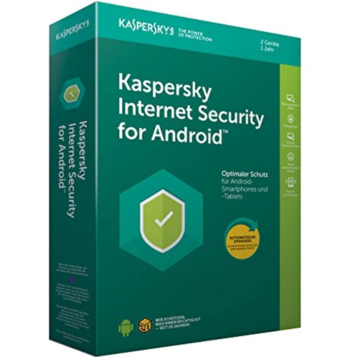 Kaspersky Internet Security für Android 2 Geräte Software