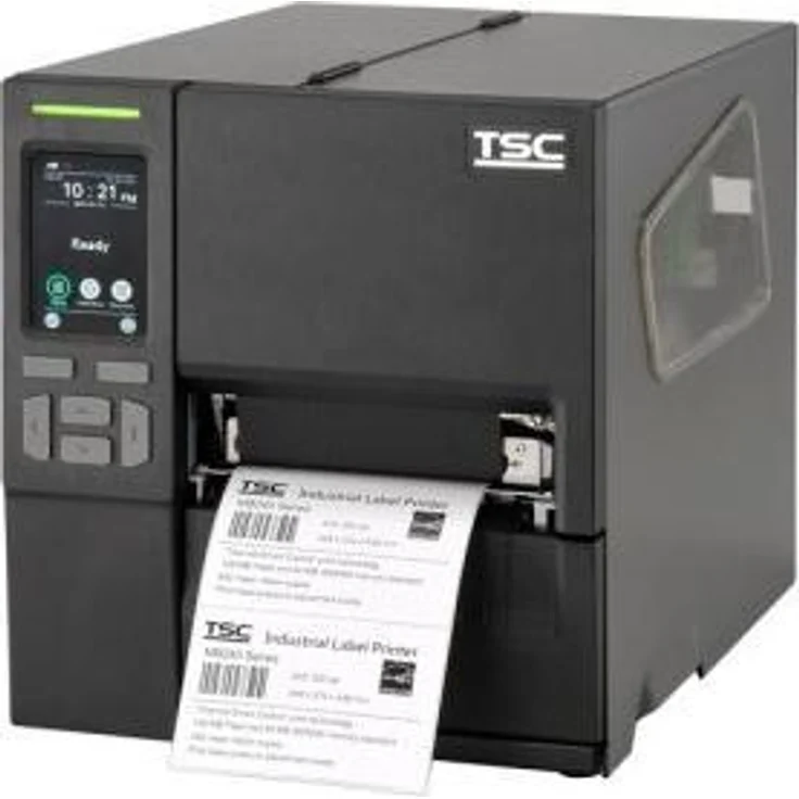 TSC MB341T, Etikettendrucker mit 300 dpi, 3,5" Touchscreen, Druckgeschwindigkeit bis 230 mm/Sekunde, Schwarz – Bild 1