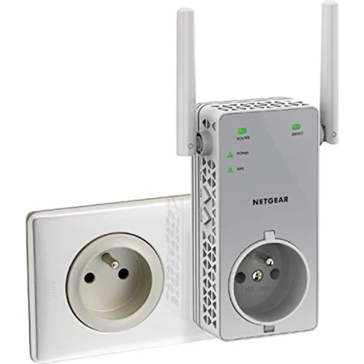 NETGEAR EX3800, AC750 Repeater mit dual-band WLAN und kompakter Bauweise