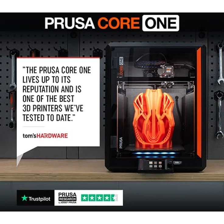 Prusa Core One 3D-Drucker mit CoreXY, geschlossener Kammer, Stahlrahmen und 250×220×270 mm Druckfläche – Bild 5