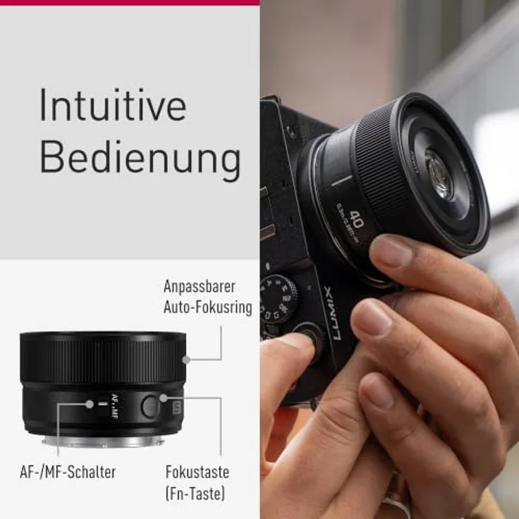 Panasonic Lumix S 40mm F/2.0, Vollformat-Festbrennweitenobjektiv mit weichem Bokeh und 30 cm Nahfokus, staub- und spritzwassergeschützt – Bild 7