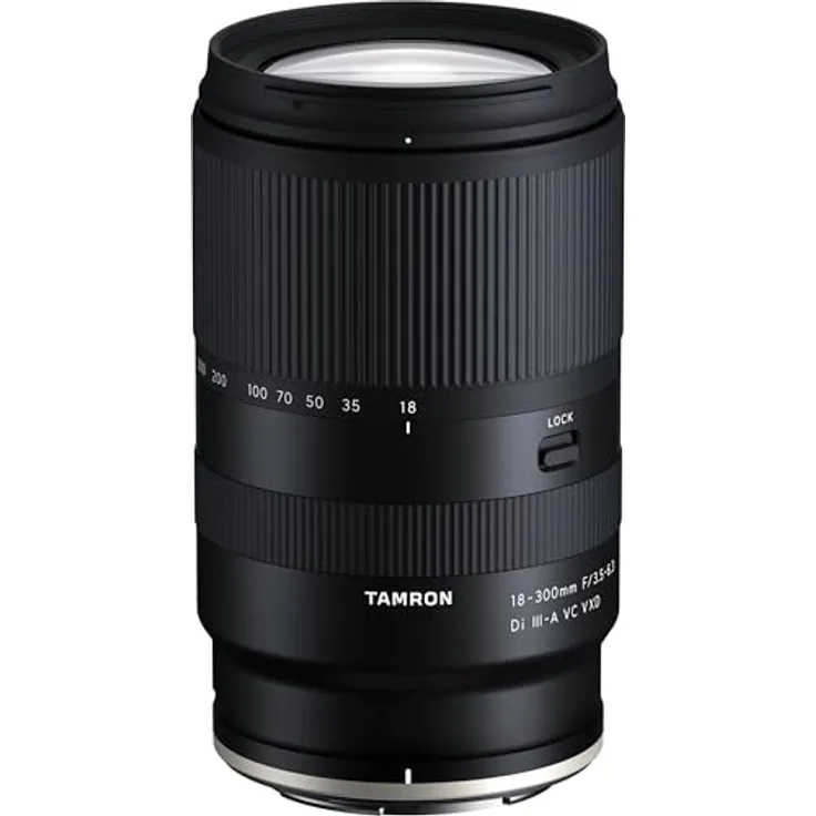 TAMRON 18-300mm F/3.5-6.3 Di II-A VC VXD, Megazoom für Nikon Z-Mount Systemkameras, leicht und kompakt, Firmwareupdate mit TAMRON Lens Utility
