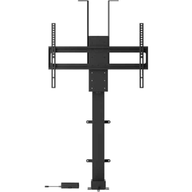 my wall TV-Ständer HP67-2L, elektrisch drehbar und höhenverstellbar für Fernseher bis 80 Zoll, 360° Drehfunktion, Steuerung per Sprachbefehlen, Tragkraft bis 60 kg – Bild 1