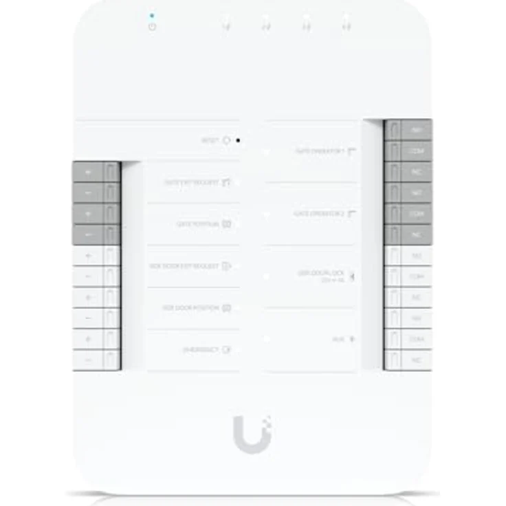 Ubiquiti Gate Access Hub, Zugangspunkt mit (2) Torantriebsklemmen, AUX-Terminal für Sirene, 5 zusätzliche Eingänge, bis zu 4 UniFi Access Reader und UniFi Protect Kameras anschließbar – Bild 1
