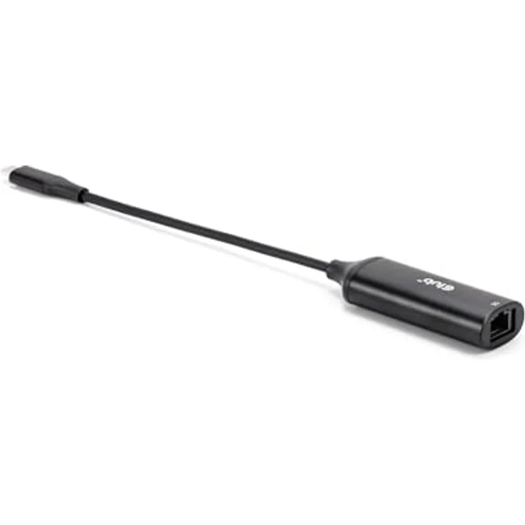 Club3d CLUB3D USB 5Gbps Type-C® to RJ45 Ethernet Adapter, Netzwerkzugang für Laptop und Tablet mit 5Gbps Bandbreite und umfassender Kompatibilität – Bild 1