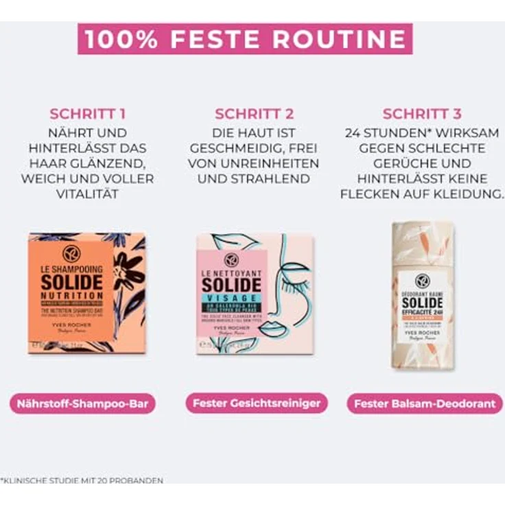 Yves Rocher I Love My Planet Feste Harspülung 75gr | 72 Stunden lang genährtes Haar, vegane Formel – Bild 5