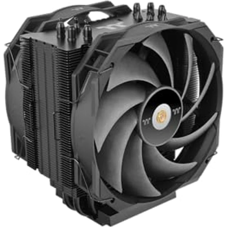 Thermaltake WAir Air Cooler, CPU Kühler für High-End-Workstations, bis 500 Watt TDP, Schwarz – Bild 1