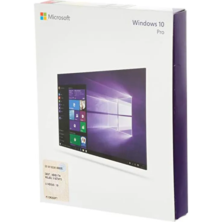 Microsoft Windows 10 Pro IT 32/64bit USB FPP, italian, + USB-Drive