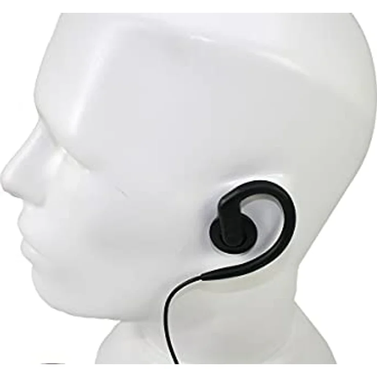 Motorola 59pmln8077 Monaurale Kopfhörer, optimale Audioqualität mit hohem Tragekomfort, Silber, One Size – Bild 3