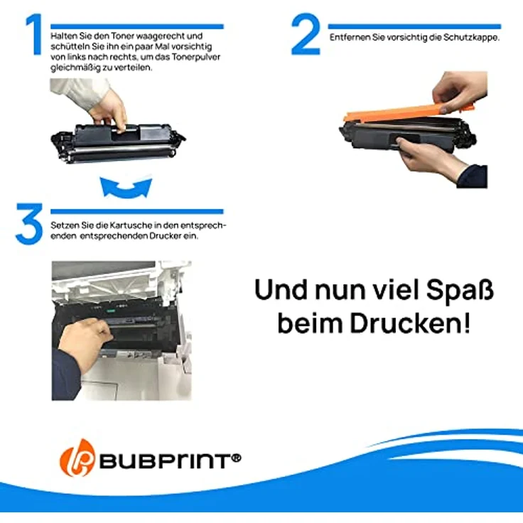 Bubprint 2 XXL Toner kompatibel mit HP 94X CF294X 94A CF294A, Schwarz, hohe Druckqualität, einfache Installation, lange Lebensdauer – Bild 3