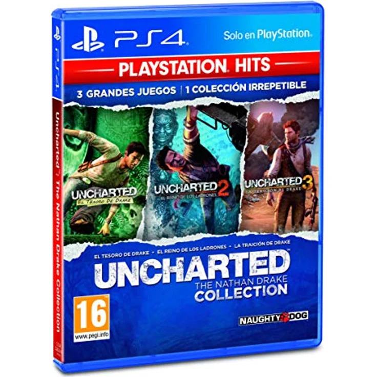 Playstation Uncharted Collection PS Hits, PS4-Spiel mit spannender Abenteuer-Trilogie – Bild 3