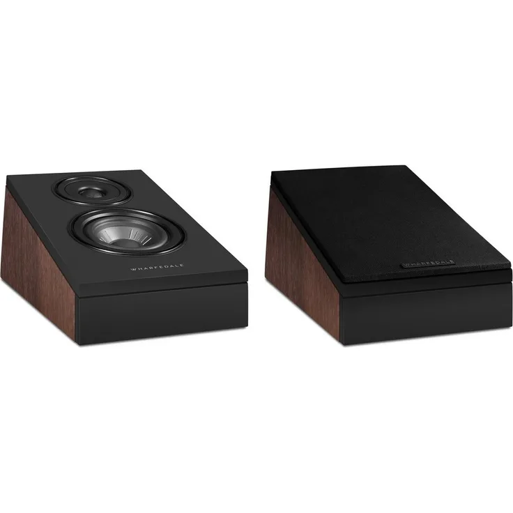WHARFEDALE Diamond 12 3Di Regal-Lautsprecher, Walnuss-Finish mit hervorragendem Klang und detaillierter Audiowiedergabe