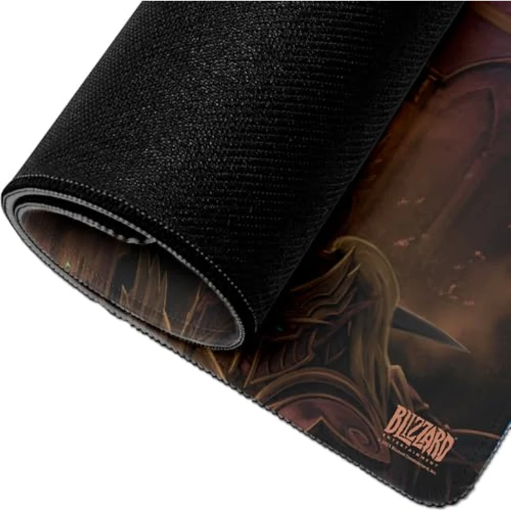 Dark Project World of Warcraft Gaming-Mauspad, Midnight Xalatath Key Art, XL (90 x 40 x 0,4 cm), wasserabweisend, rutschfeste Gummibasis, langlebig mit verschleißfesten Kanten – Bild 3