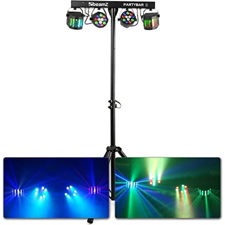 beamZ PartyBar2 mit 2x PAR + 2x Derby – Bild 3