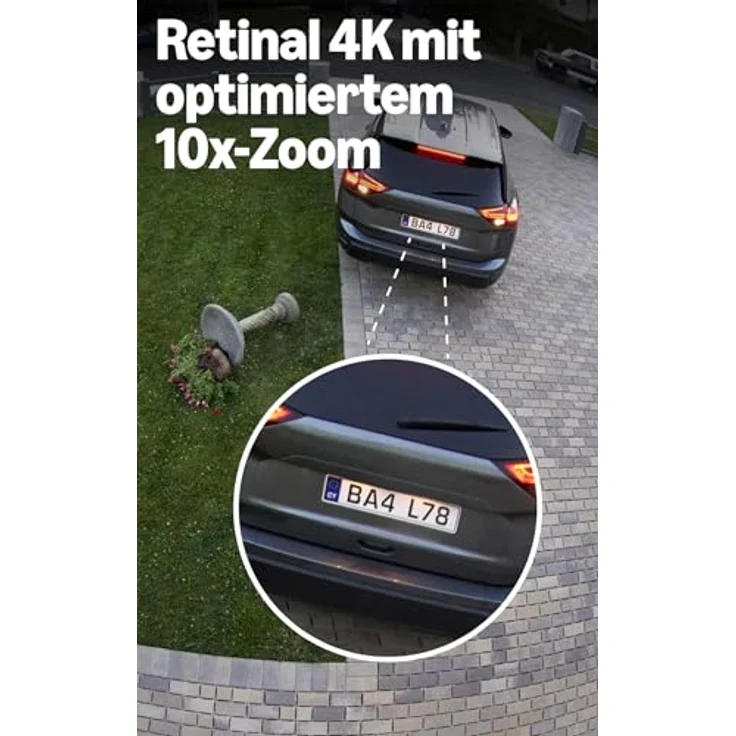 Ring Außenkamera Pro mit Netzstecker, Retinal 4K, 10x-Zoom, adaptive Nachtsicht, witterungsbeständig, 30 Tage Gratiszeitraum für Ring-Abonnement – Bild 2