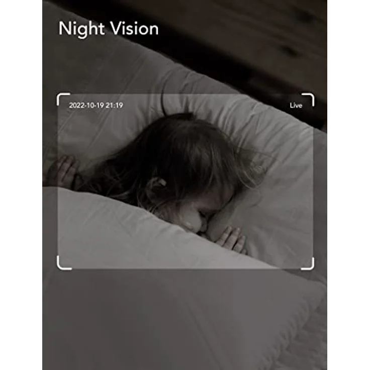 [Exklusiv bei Amazon] Nooie Babyphone mit Micro-SD-Karte, 1080P Nachtsicht, Bewegungs- und Geräuscherkennung, 2,4 G WLAN, Baby-Nanny-Überwachung älterer Menschen und Haustiere, funktioniert mit Alexa – Bild 4