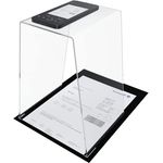 Jourist ScanStand - Dokumentenscanner für Smartphone und Handy mit schwarzer Matte für optimale Rändererkennung