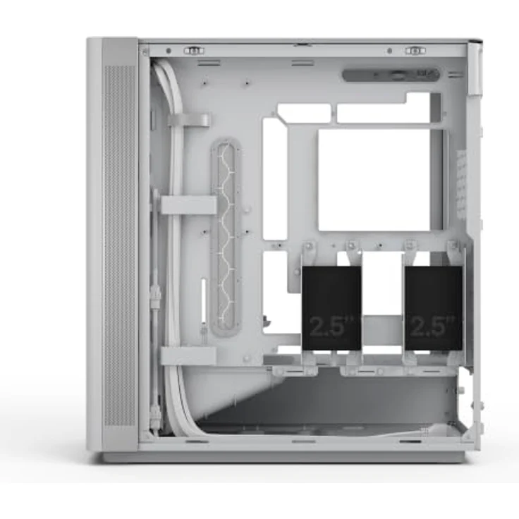 Fractal Design Define 7, Midi Tower PC Gehäuse, Schwarz, ATX/EATX/Mini-ITX, 6x 3,5" und 4x 2,5" Erweiterungseinschübe, gehärtetes Glas, verbessertes Kabelmanagement – Bild 15
