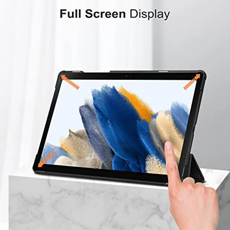 Fintie Tablet-Hülle für Samsung Galaxy Tab A8 10.5 2021 - Ultra Schlank Kunstleder Schutzhülle Cover mit Auto Schlaf/Wach Funktion in verschiedenen Farben – Bild 10