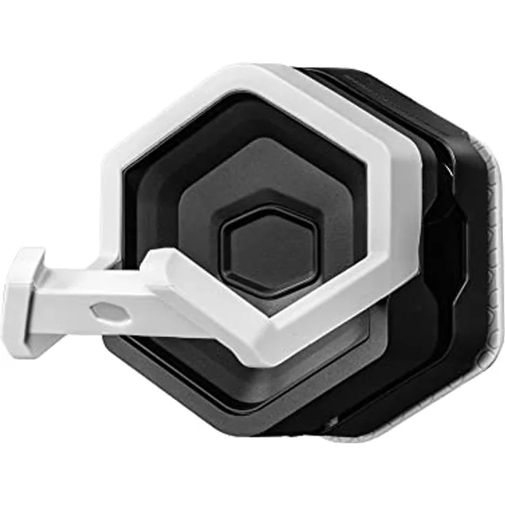 Cooler Master GEM Halterung für Peripheriegeräte wie Controller, Headsets, VR-Headset & Gaming-Pads – Magnetischer Haken trägt bis 2kg, Tragkraft auf nichtmagnetischen Oberflächen bis 1,5 kg – Schwarz
