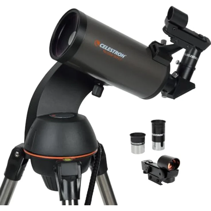 Celestron 22087 NexStar 90 SLT Mak computergesteuertes Teleskop – Schwarz – Bild 2