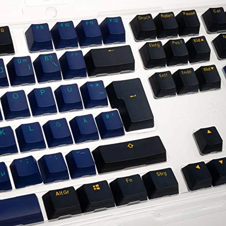 Ducky Horizon, Keycaps, Blau, Grau, Schwarz – Bild 3