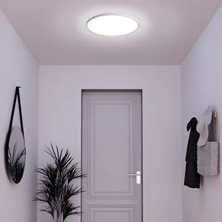 tint Smarte LED-Deckenleuchte AMELA - Dimmbare Deckenlampe mit weißem Licht 1800-6500 K - Ø 30 cm - Steuerbar per Bluetooth, Alexa oder Fernbedienung – Bild 4