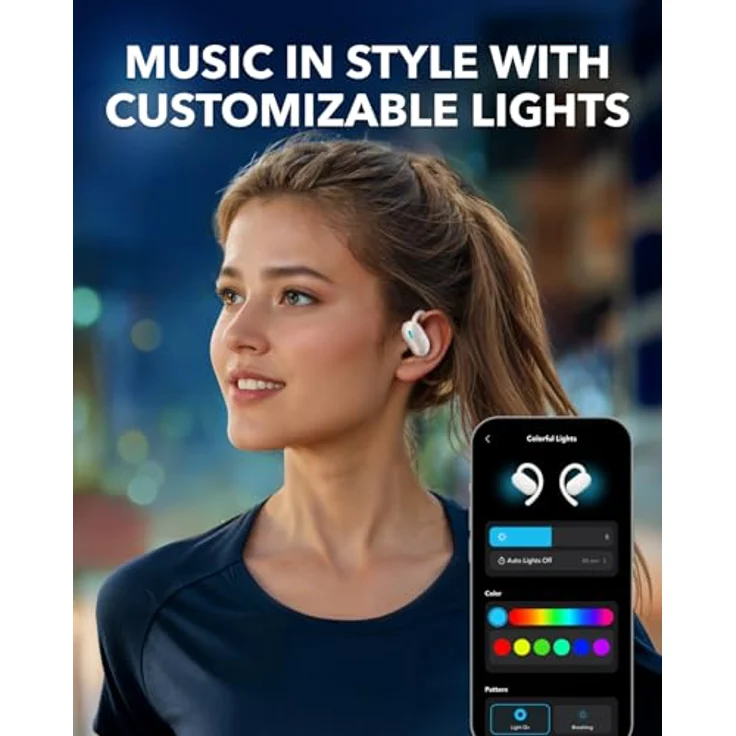 soundcore V20ikabellose In-Ear-Kopfhörer mit offener Bauweise, Bluetooth 5.4, IP55 spritzwassergeschützt, Weiß – Bild 6