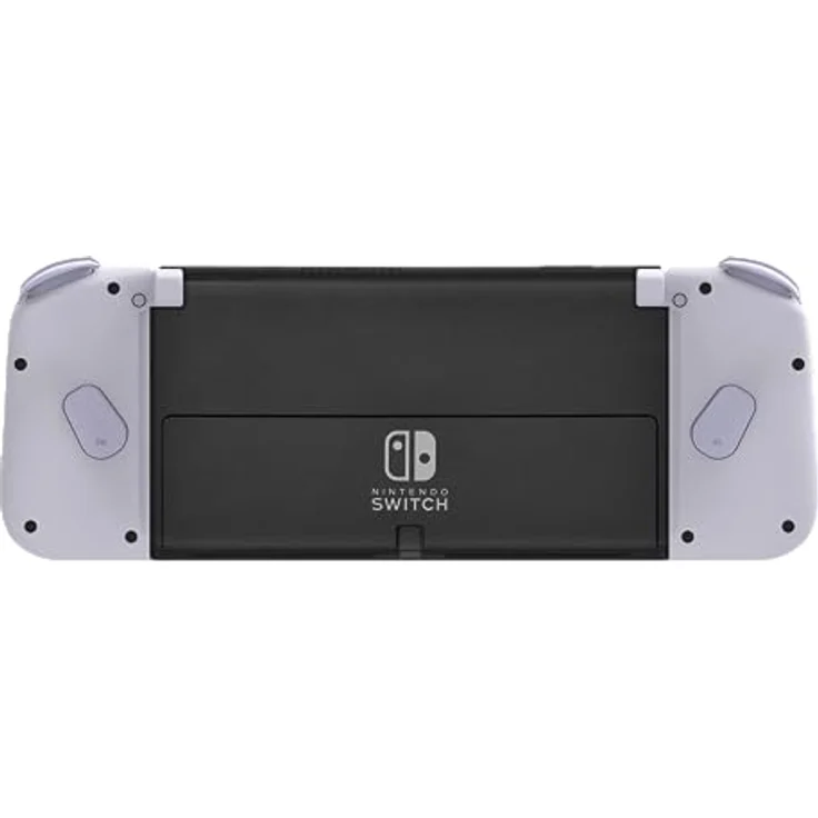 HORI Split Pad Compact Attachment Set (Violetto Lavanda) Ergonomischer Controller für den tragbaren Modus mit kabelgebundenem Adapter für Nintendo Switch/OLED - Offizielles Lizenzprodukt von Nintendo – Bild 4