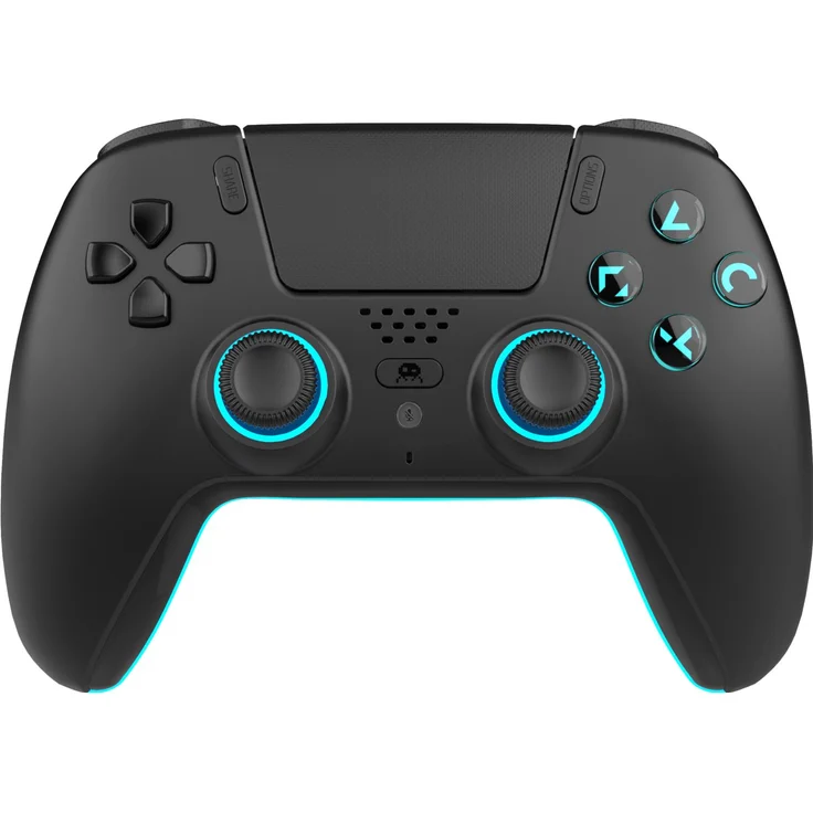 Freaks and Geeks PS5 Controller, Wireless Gaming Controller für PS5, Schwarz
