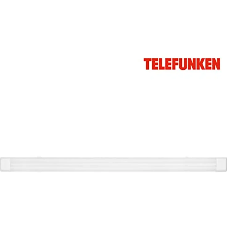 Telefunken - Led Unterbauleuchte 120 cm, Keller-Deckenlampe, Küchenschrank-Leiste, Werkstattlampe, Neutralweißes Licht, 50 W, 5500 lm, Weiß – Bild 3