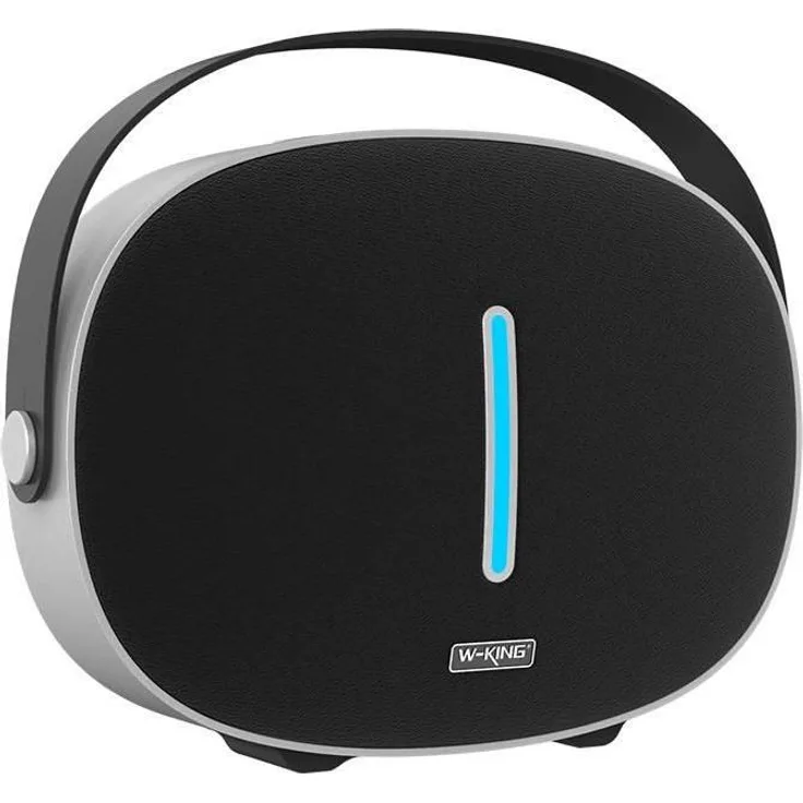 W-king Wireless Bluetooth Speaker T8 30W (black), Bluetooth-Lautsprecher mit 9 Stunden Akkulaufzeit