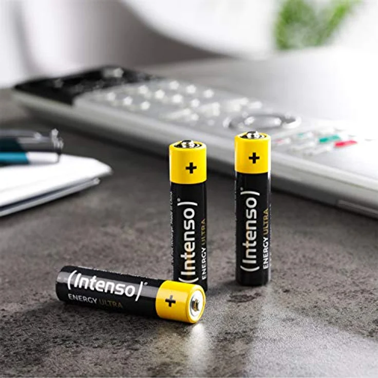 Intenso Energy Ultra AA Mignon LR6 Alkaline Batterien 40er Pack, gelb-schwarz – Bild 2
