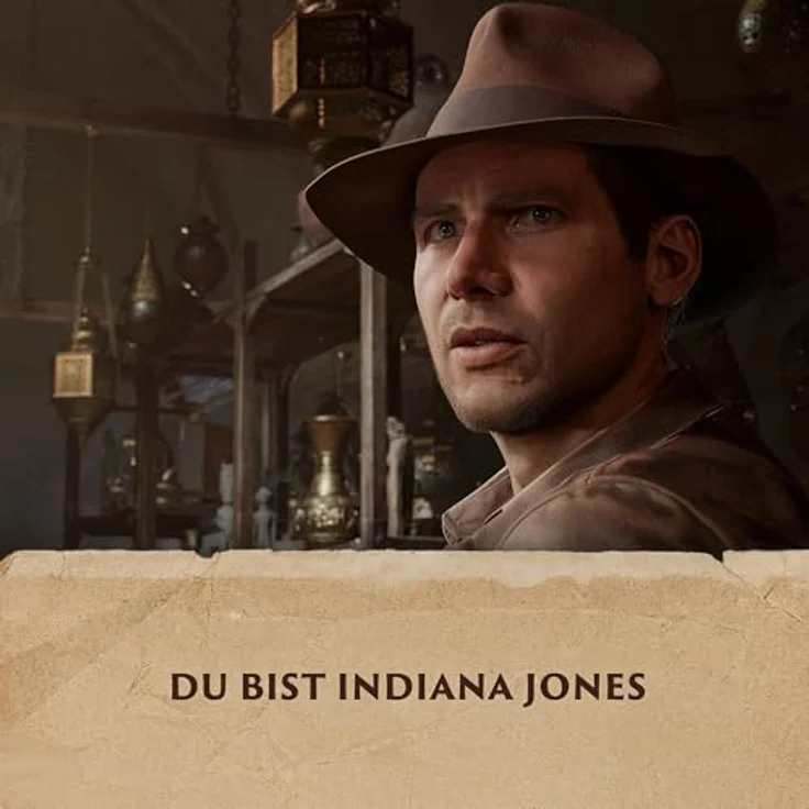 Xbox Indiana Jones und der Große Kreis: Standard Edition - PlayStation 5, First-Person-Einzelspieler-Abenteuer in spannender Storyline, mit dynamischem Gameplay und Peitschenkampf – Bild 3