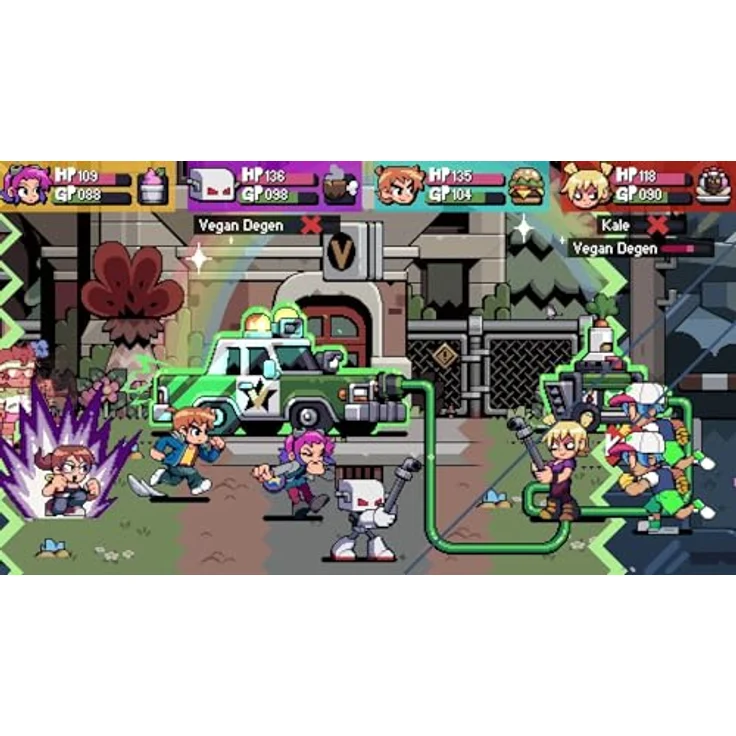 LIMITED RUN GAMES Scott Pilgrim EX - Nintendo Switch, Action-Abenteuerspiel mit 4-Spieler-Koop und exklusivem Faltposter – Bild 11