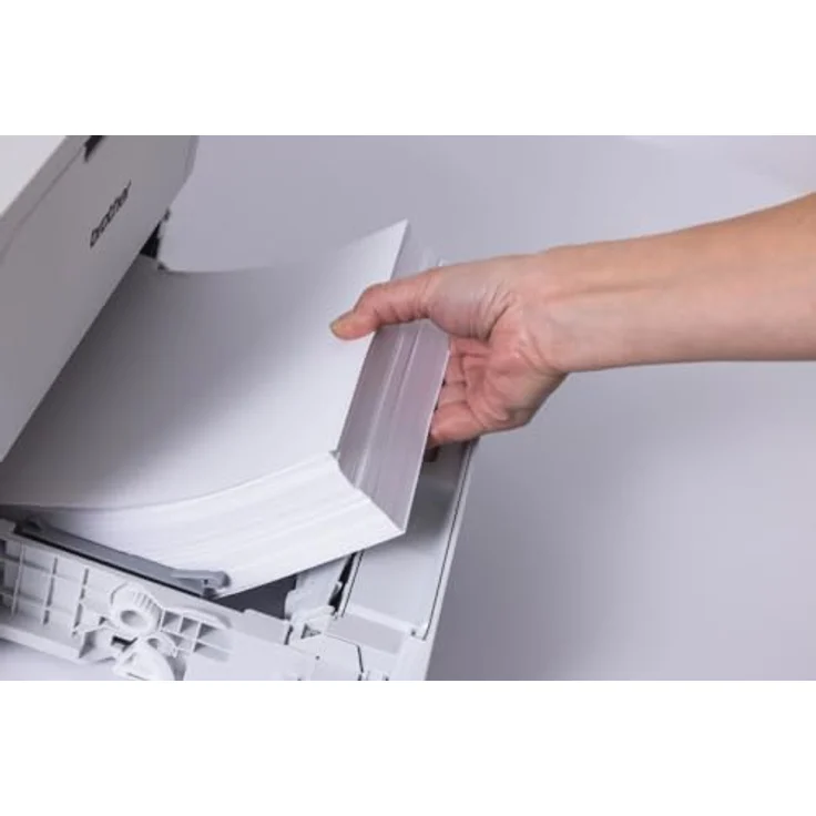 Brother HL-L6210DW Laserdrucker schwarz weiß (A4, 50 Seiten/Min., 1.200x1.200 DPI, LAN, WLAN, Duplex, 520 Blatt Papierkassette) weiß/grau – Bild 5