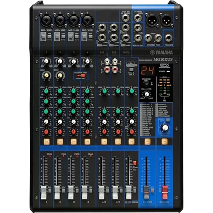 Yamaha MG10X Analog Mixer (Fader Version) – Bild 2