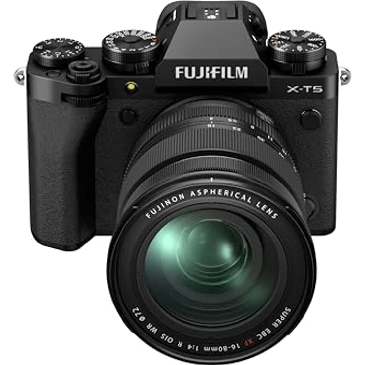 FUJIFILM X-T5 Kit, spiegellose Systemkamera mit 40,2 MP, FUJINON 16-80mm F4, 7,6 cm Touchscreen, WLAN, wetterfest – Bild 2
