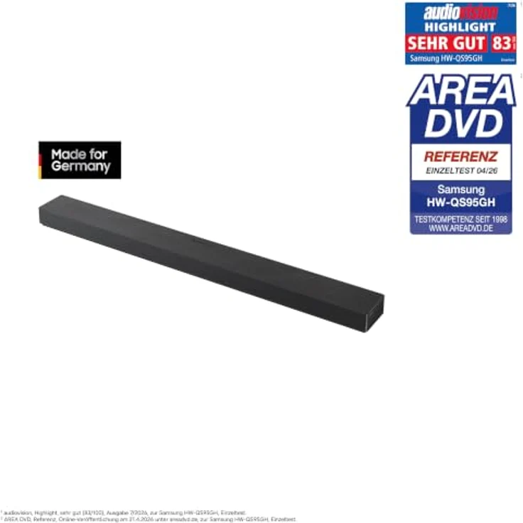 Samsung HW-QS95GH/ZG Soundbar, 7.1.2 All-in-One-Sound, Schwarz, Versandkostenfrei – Bild 4
