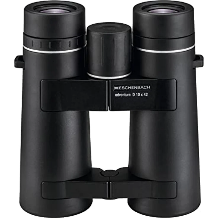 Eschenbach Optik Fernglas Adventure D Allrounder für Freizeit, versch. Größen 10x42, Weitwinkeloptik und Stickstofffüllung, schwarz – Bild 1
