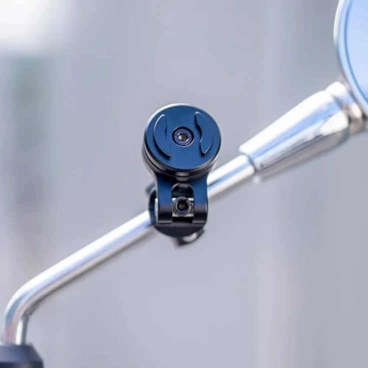 Sp Connect Mirror Mount Pro, Smartphone Halterung mit schwenkbarem Kopf, schwarz – Bild 2