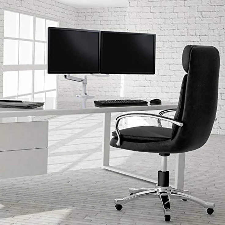 ERGOTRON 45-489-216 LX dual direkt Tischhalterung bis 63,5cm 25Zoll 0,9-5 kg weiß – Bild 5